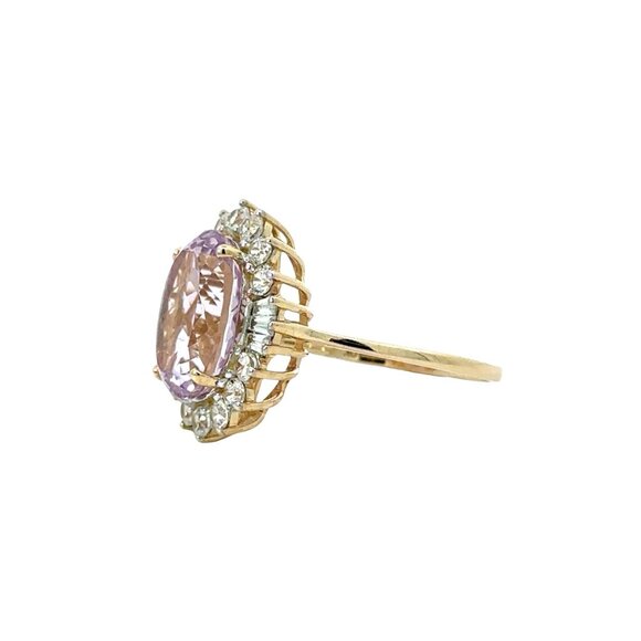Luxoro® AAA Large 8ct Kunzite Ring - Picture 4 of 9